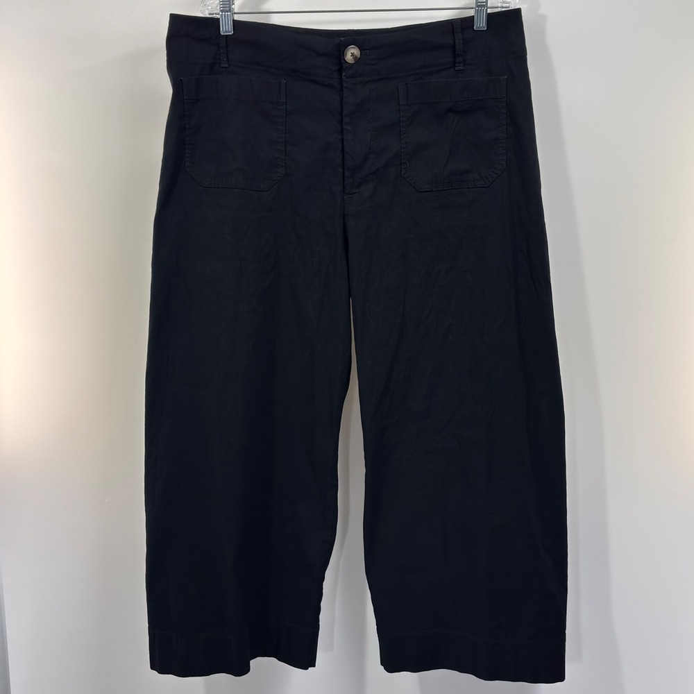 Maeve Black Wide Leg Pants